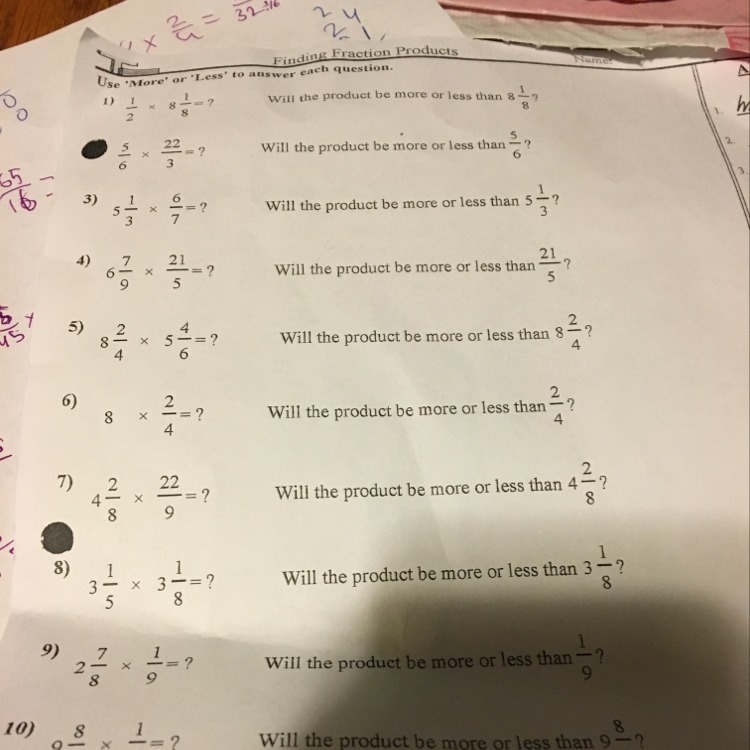 Will the product be more or less than 4 2/8-example-1