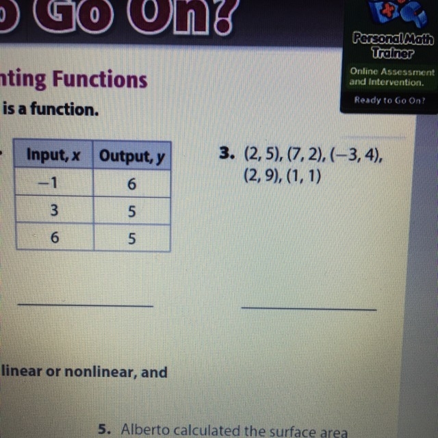 Determine whether relationship is a function? Help me please-example-1