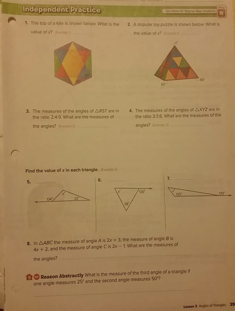 Help with triangles 8th grade-example-1