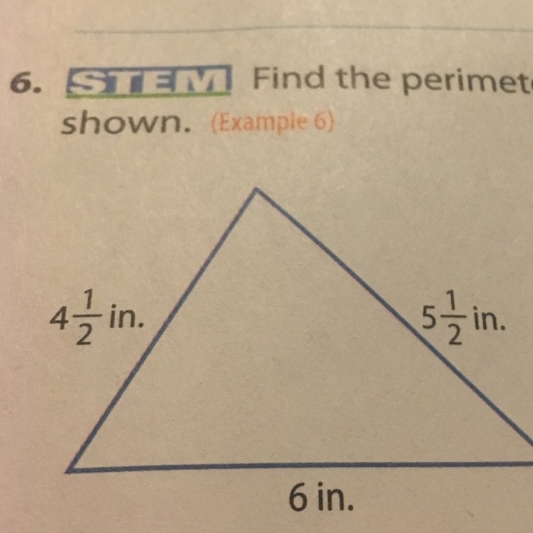 Find the perimeter of the triangle shown ( need fast)-example-1