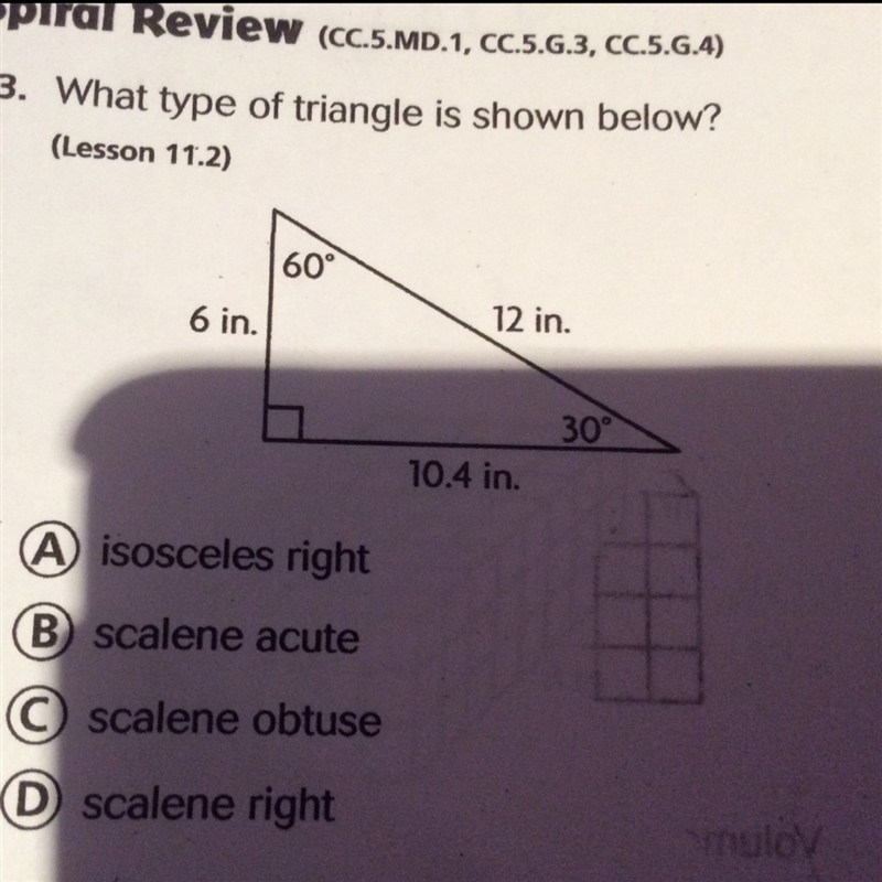 What type of triangle is this-example-1