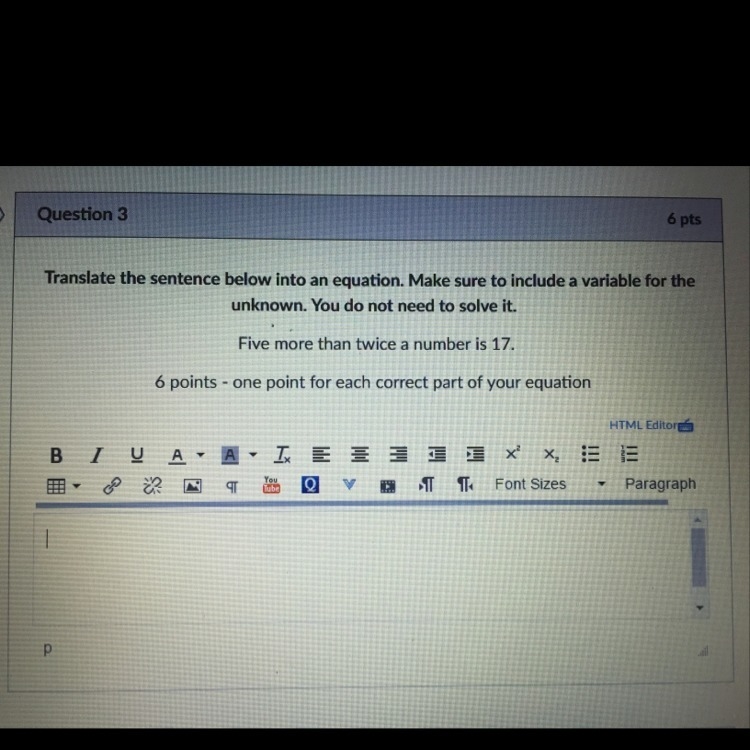 I need to make the sentence an equation-example-1