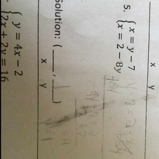 Could someone help me do this using substitution I need to know how to do this for-example-1