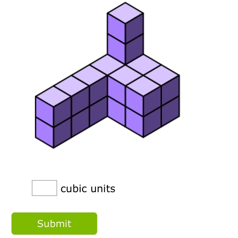 Can you tell how many cubes are in the model?-example-1