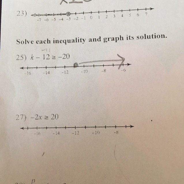 How do you solve inequality's and graph them?-example-1