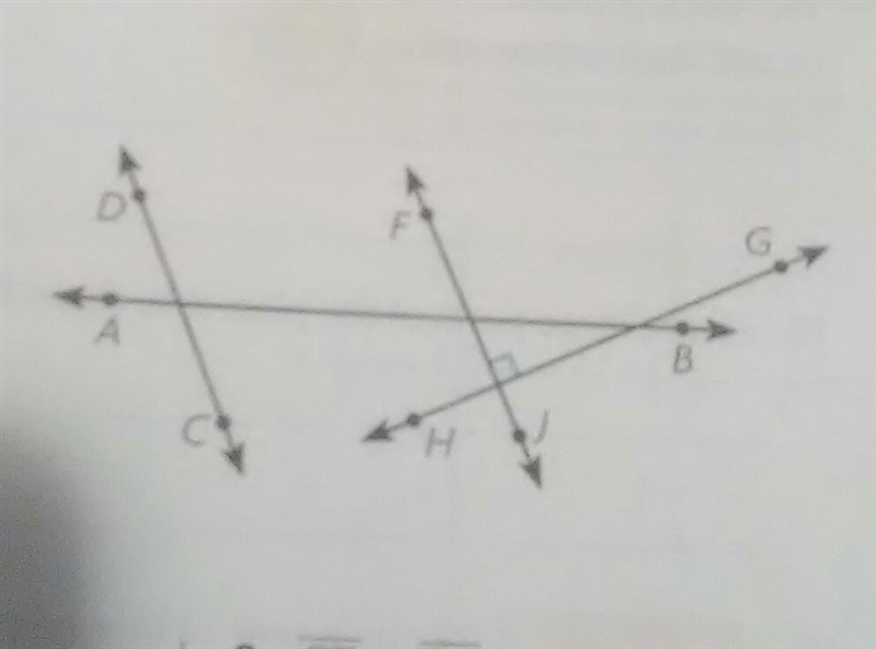 1.name a pair of lines that are perpendicular 2.name a pair of line's that appear-example-1