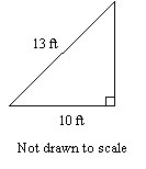 Find the length of the missing side. Leave your answer in simplest radical form.-example-1