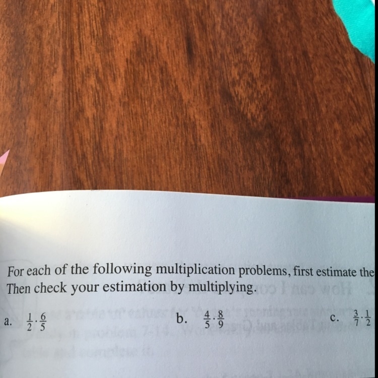 What is A. 1/2 • 6/5 B. 4/5 • 8/9 C. 3/7 • 1/2-example-1