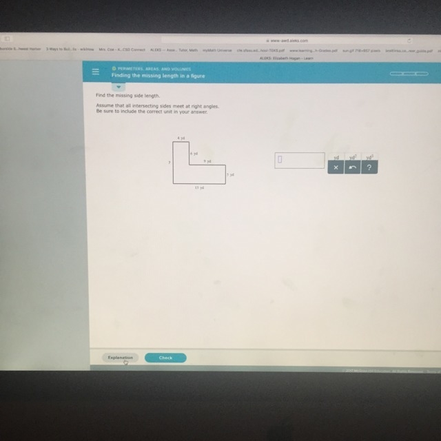 How to find the missing length-example-1