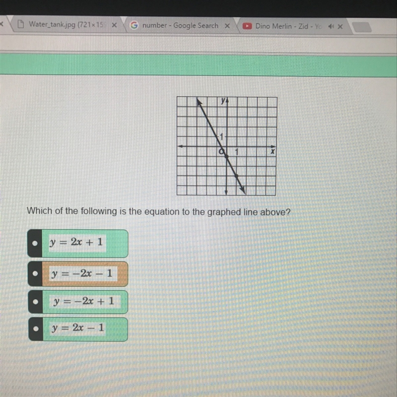 What is the equation multiple choice-example-1