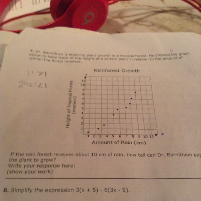 Please help with #7! Thanks.-example-1