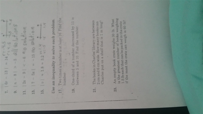 I need help with 17, 19, 21, and 23.-example-1