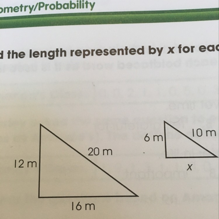 How do I find the variable x?-example-1