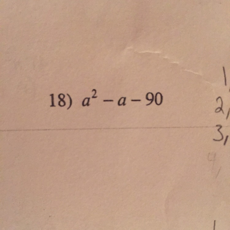 How do you factor this trinomial (a= 1)-example-1