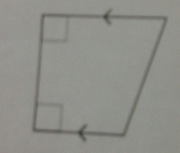 is this shape a quadrilateral a kite a trapezoid a parallelogram a rhombus a rectangle-example-1