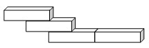 Which of the following represents the top view of the figure?-example-1