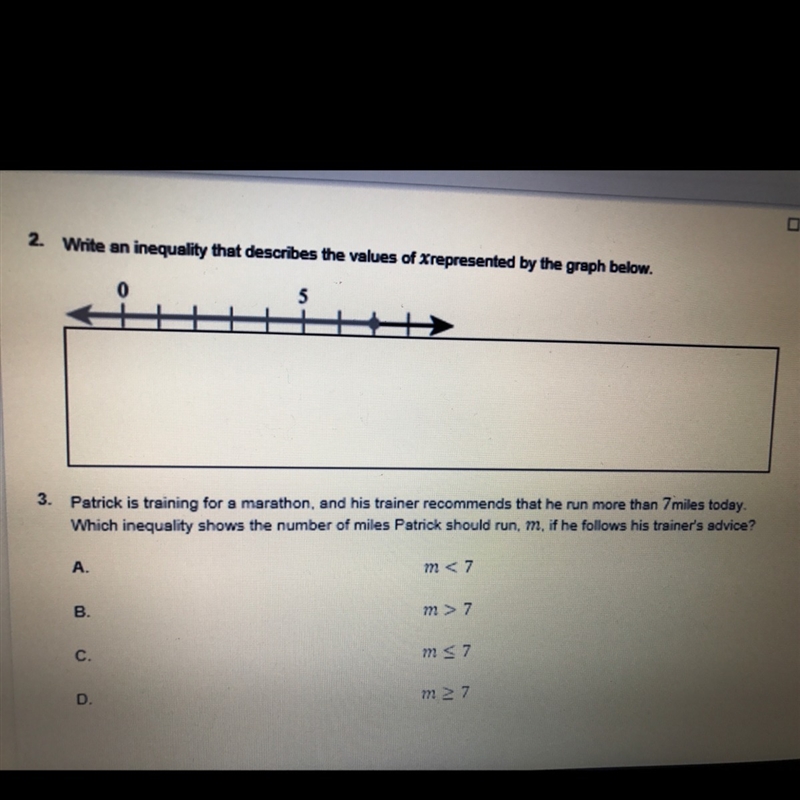 Can someone help me with number #2 and #3 please-example-1