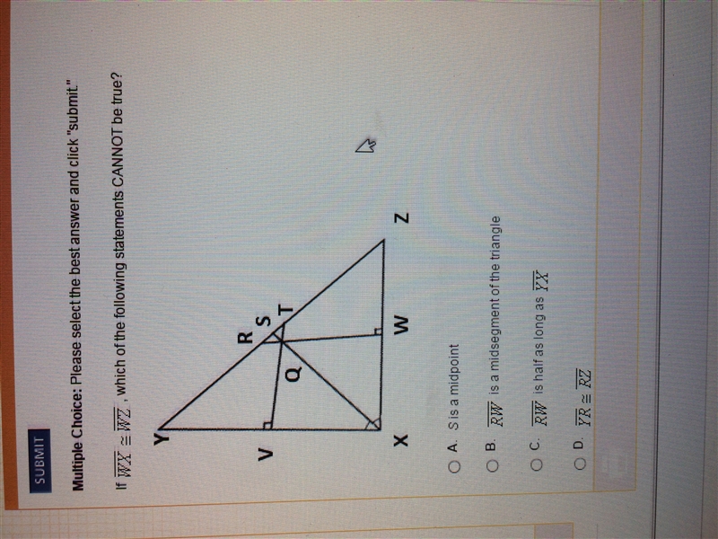 Which statement cannot be true?-example-1