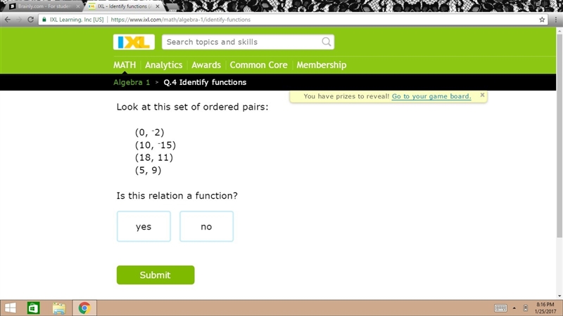 Is this a function or no-example-1