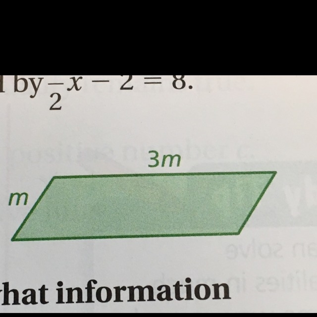 The perimeter is 102 feet find m-example-1