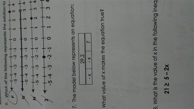 What value of x makes the equation true?-example-1