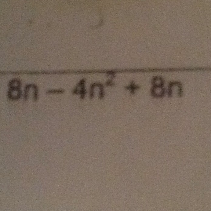 Can I have the answer to this by combining like terms-example-1