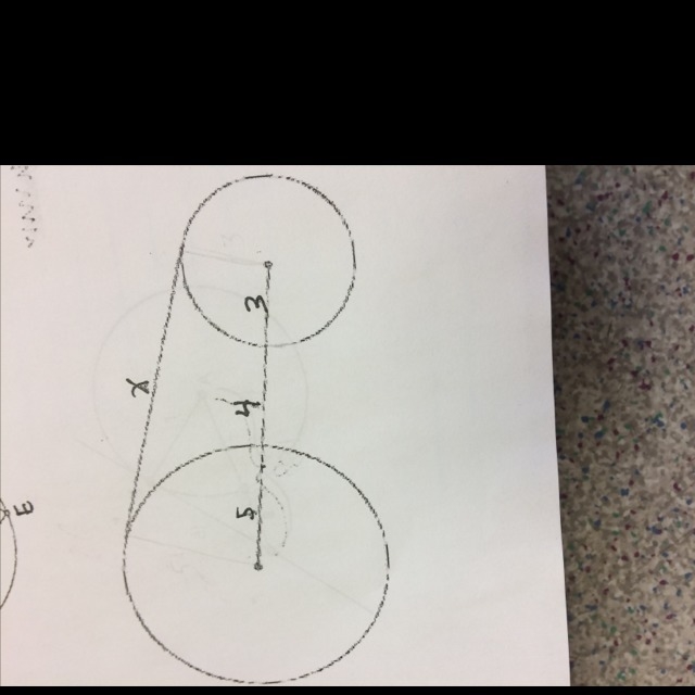 What would be the solution to find x?-example-1