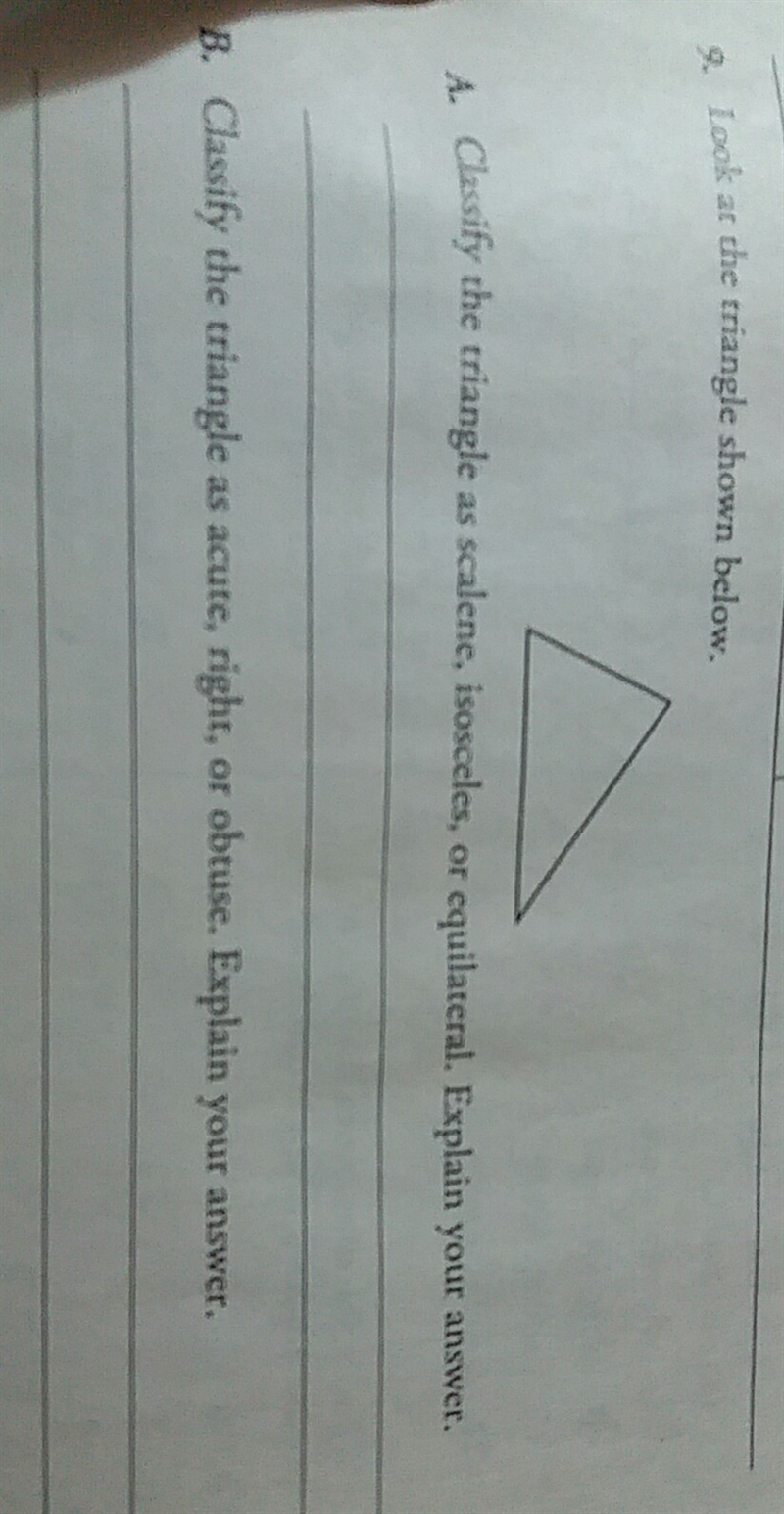 Look at the triangle shown below / i need answers-example-1