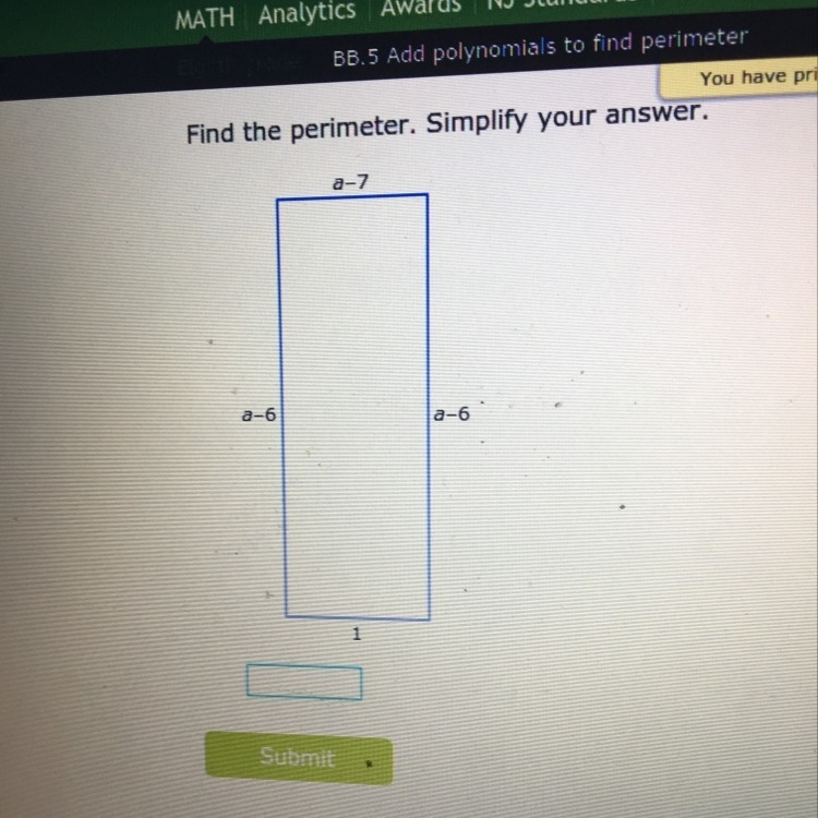 Find the perimeter and simplify your answer-example-1