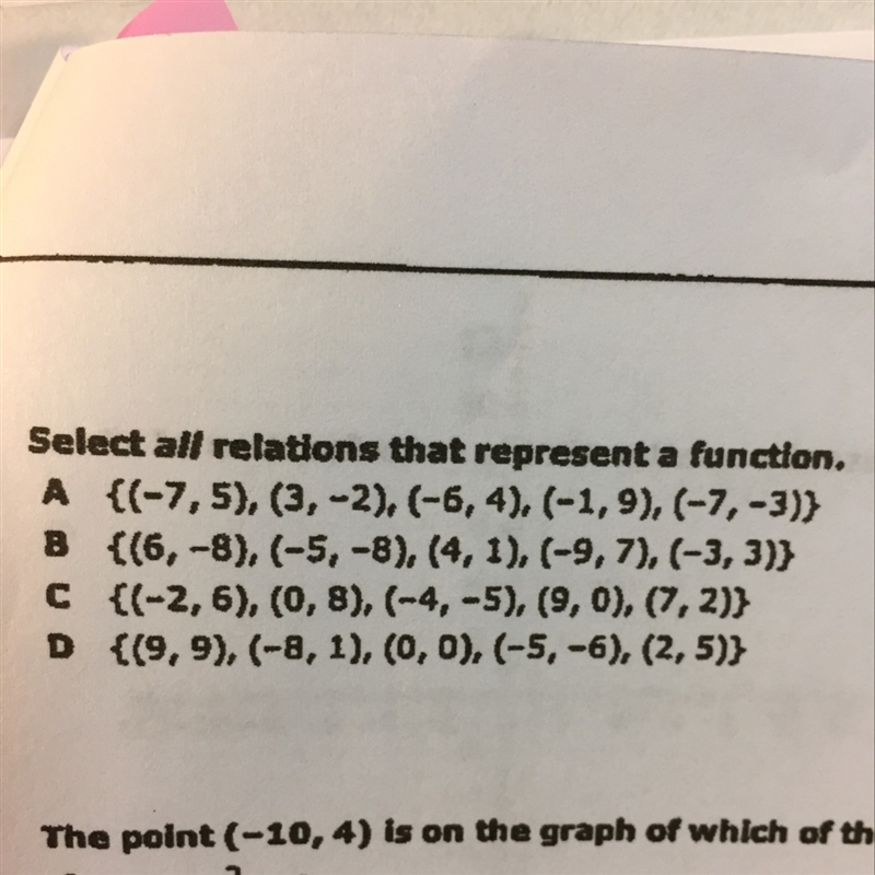 I'm not sure what they mean by "relations that represents a function". I-example-1