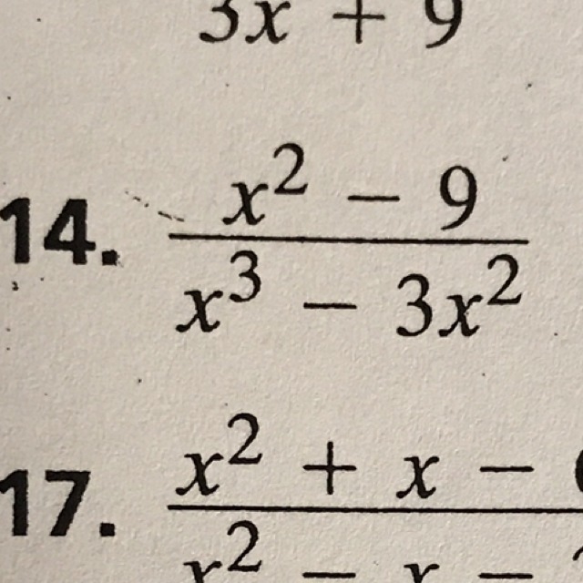 Can somebody help me simplify this expression on #14 please? Explain as well!-example-1