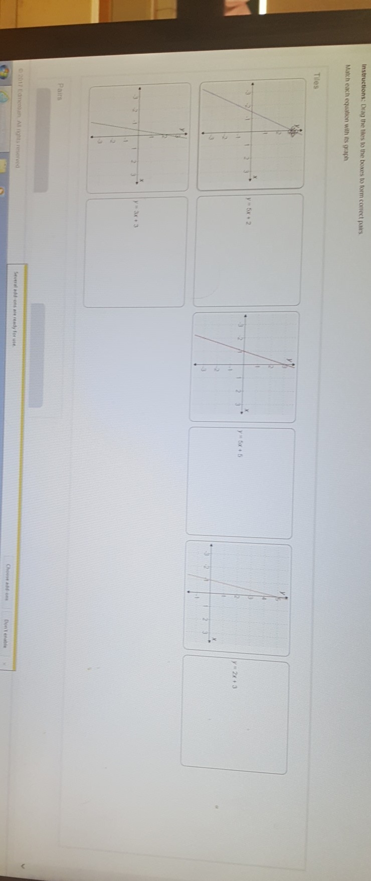 Match each equation with the graphs-example-1