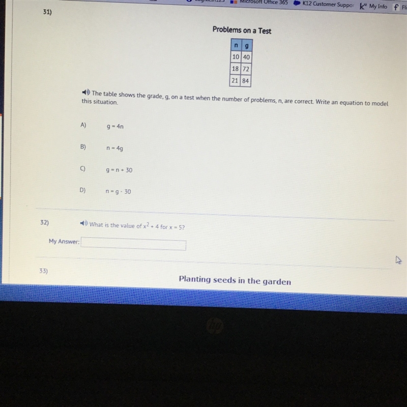 Please help I'am stuck on 31 and 32 please help me on this thank you so much-example-1