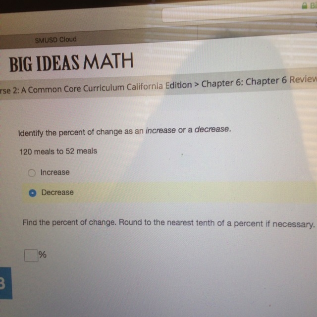 Can someone help me find the percentage please-example-1