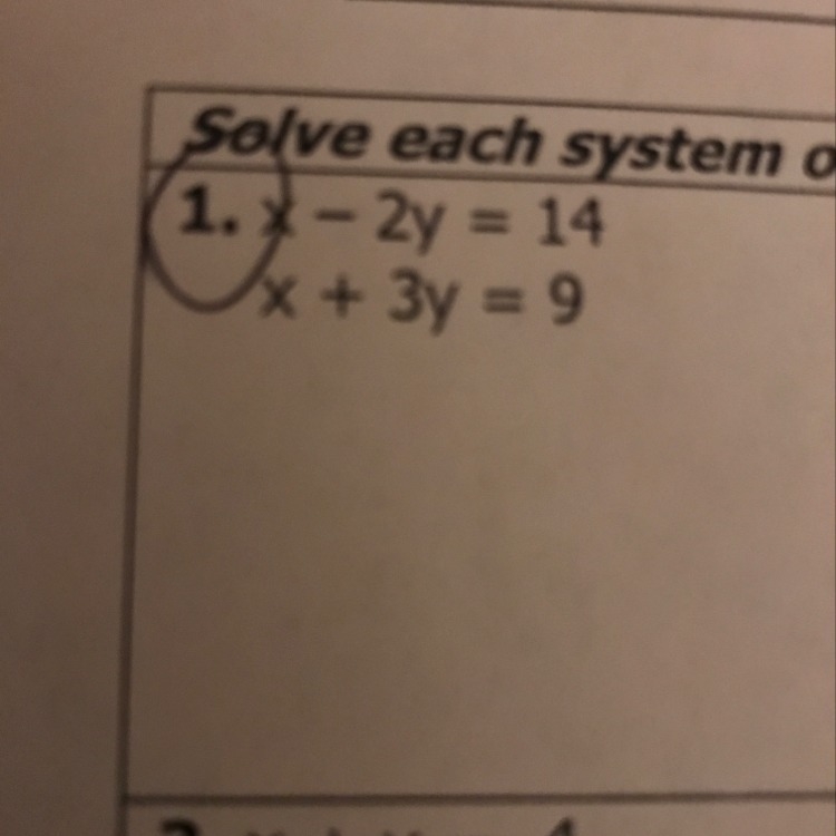 How do you solve this using the elimination method of systems of equations?-example-1