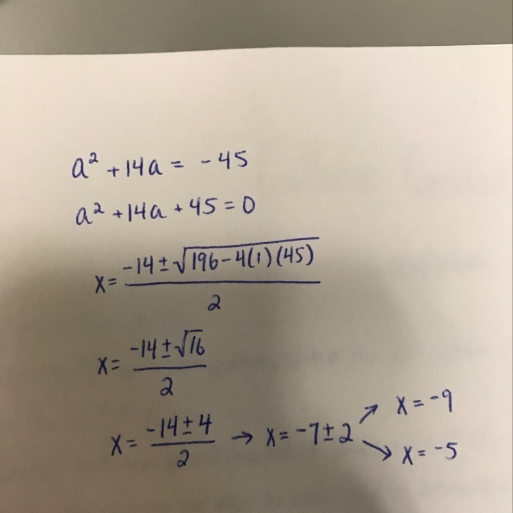 Please help me factor these with the quadratic formula-example-1