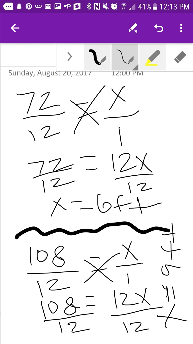 Alex planted a rectangle garden 72 inches by 108 inches what is the area in square-example-1