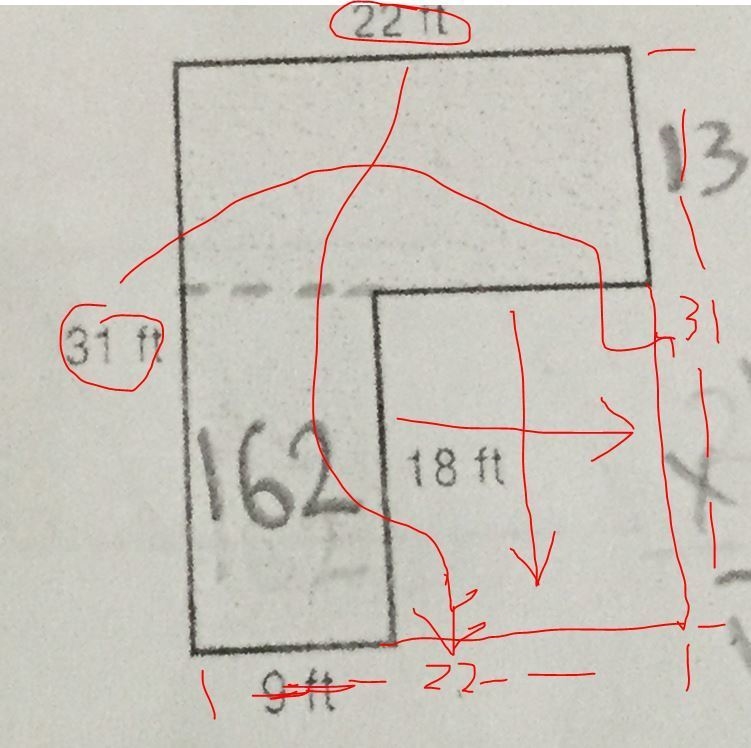 What is the perimeter of the basement floor?-example-1