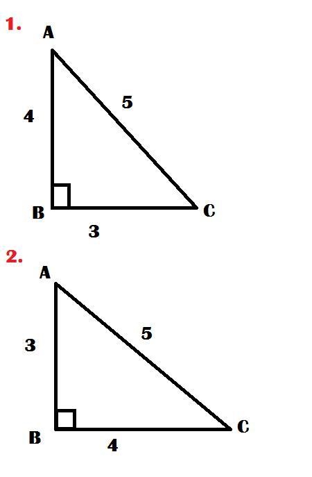 2. Draw a right triangle with side lengths of 3, 4, and 5 units-example-1