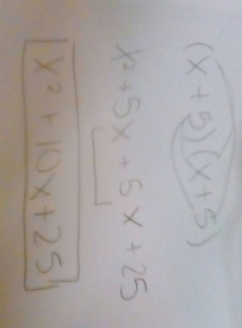 Solve. Lets see if you know how to do this. (x+5)(x+5)-example-1