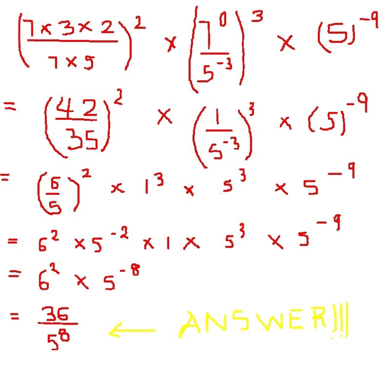 Which value is equivalent to 7 multiplied by 3 multiplied by 2 whole over 7 multiplied-example-1