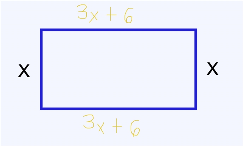 the perimeter of a rectangle is 124 cm. the length is six more than three times the-example-1