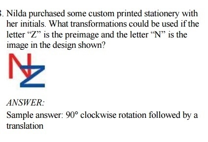 nilda purchased some custom printed stationery with her initials.what transformations-example-1