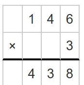 Find 3×146 show your work and EXPLAIN!!-example-1