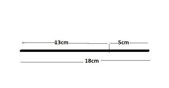 drawing and describe a diagram for a problem about the total length of two ribbons-example-1