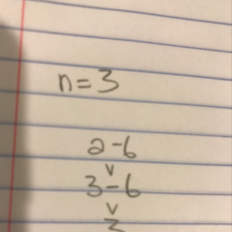 If n=3a-6 which inequality below will make n a positive number-example-1