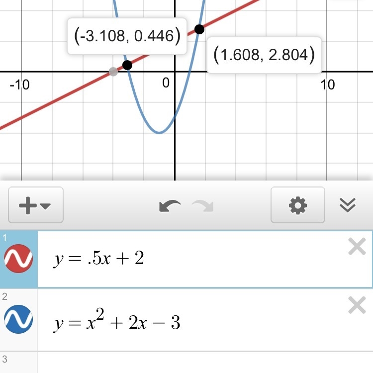 is it possible for a system with linear equation and one expontential equation to-example-1