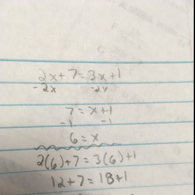 Does 2x+7=3x+1 explain-example-1