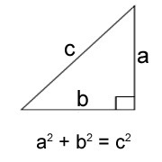 A set of 3 nonzero whole numbers that form the sides of a right triangle are called-example-1