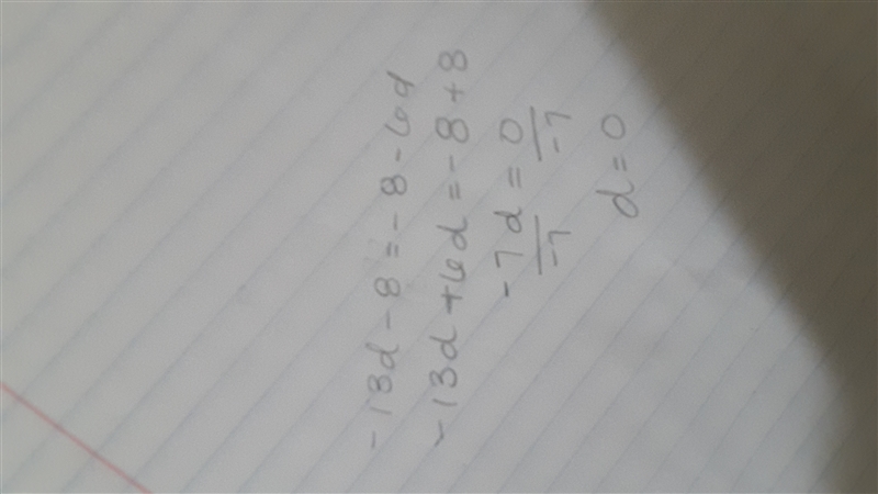 -13d-8=-8-6d equation-example-1